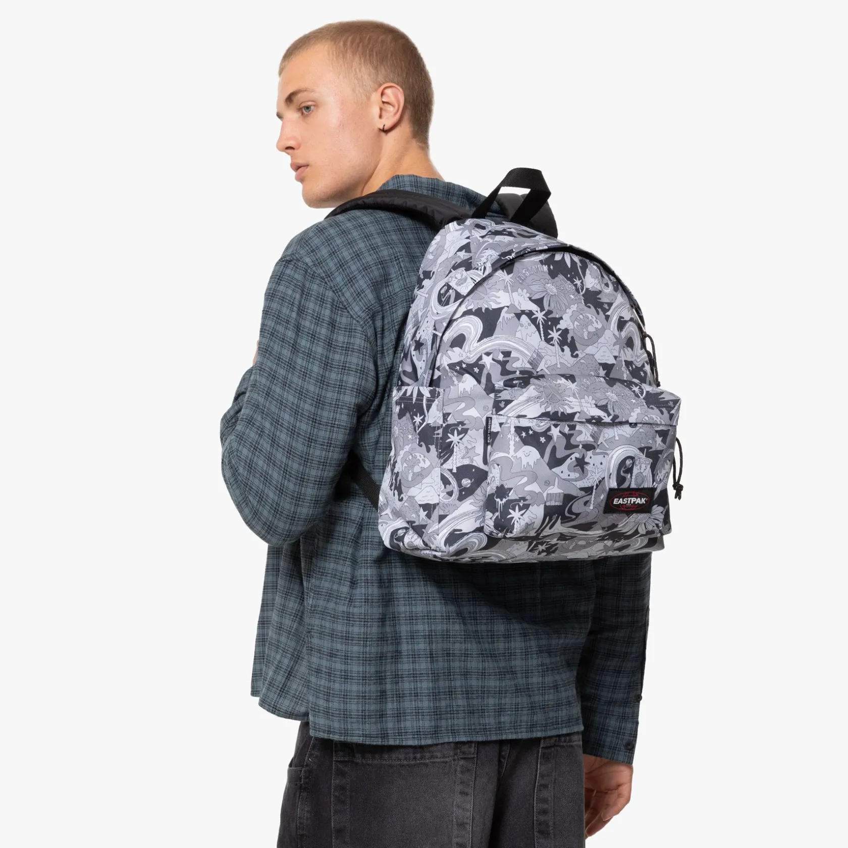 Eastpak Bidonhouder | Waterdichte Rugzakken>DAY PAK'R DoodleFestDark