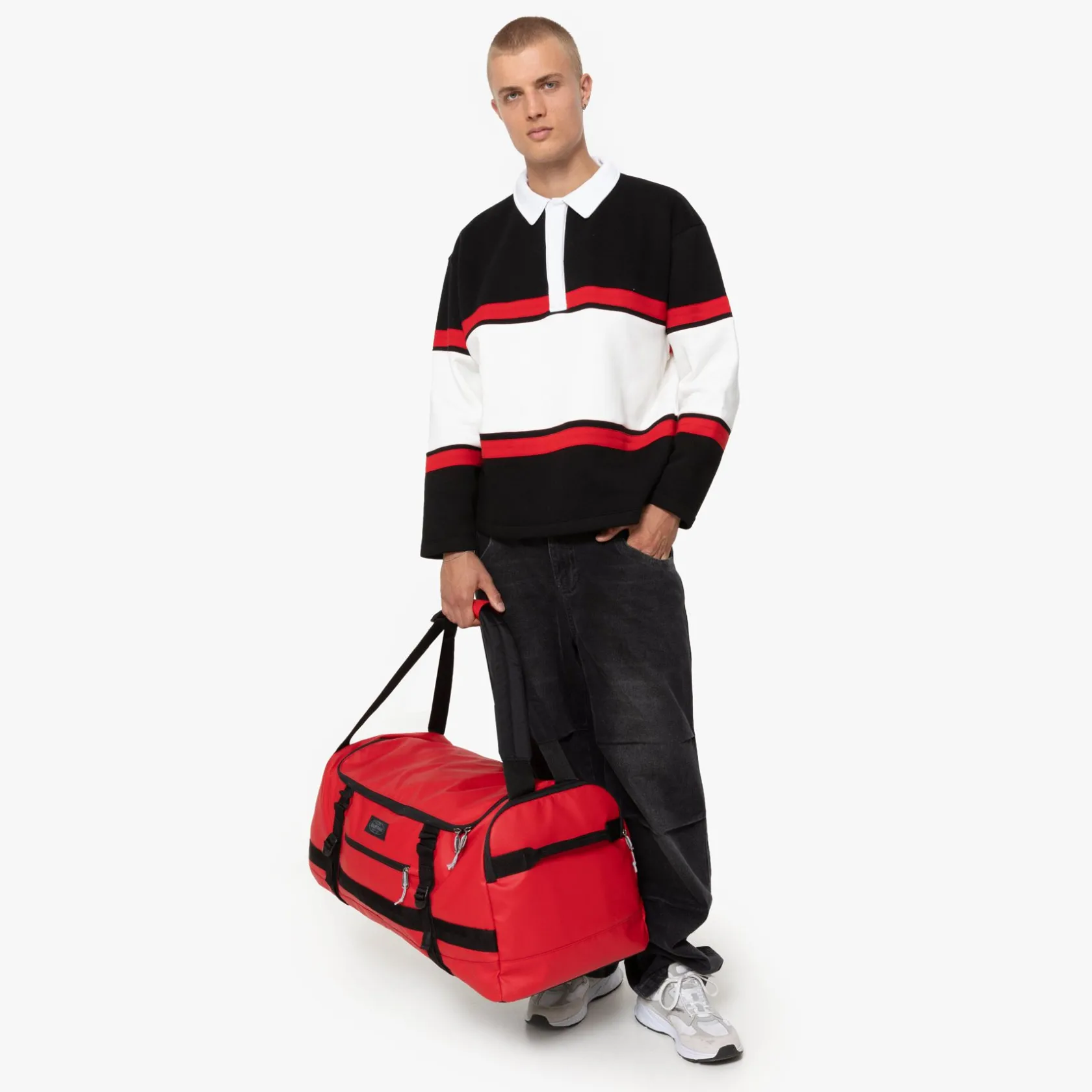 Eastpak Duffel- & Weekendtassen>DUFFEL PACK M TarpRed