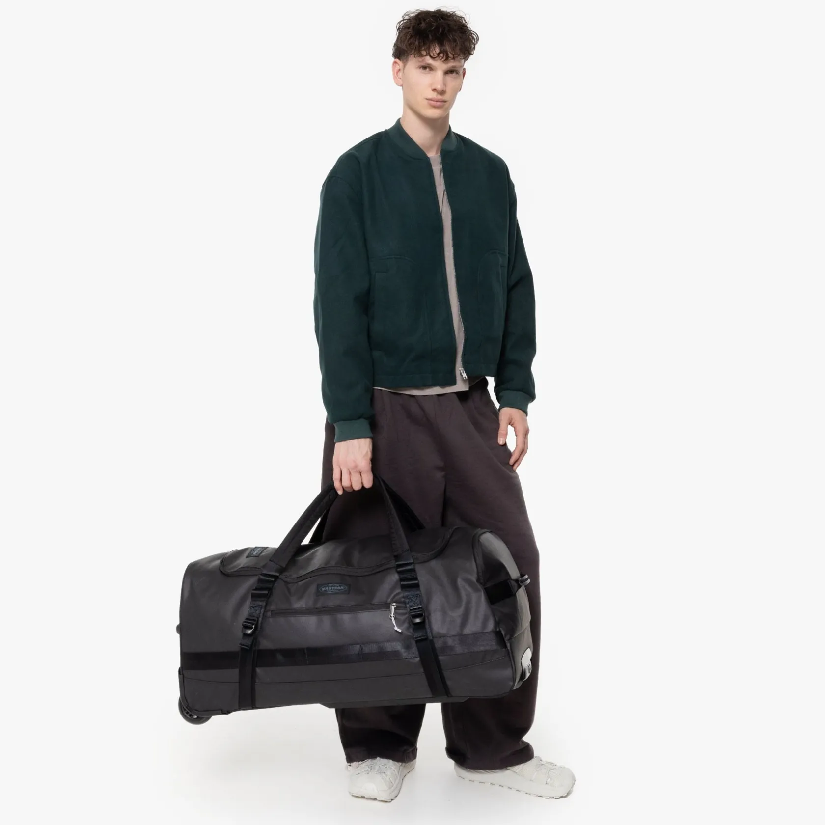 Eastpak Grote Koffers | Duffel- & Weekendtassen>DUFFEL PACK WHEEL L TarpBlack2