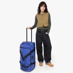 Eastpak Duffel- & Weekendtassen>DUFFEL PACK WHEEL M TarpBlue