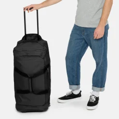 Eastpak 2 Wielen | Duffel- & Weekendtassen>LEATHERFACE M + Black