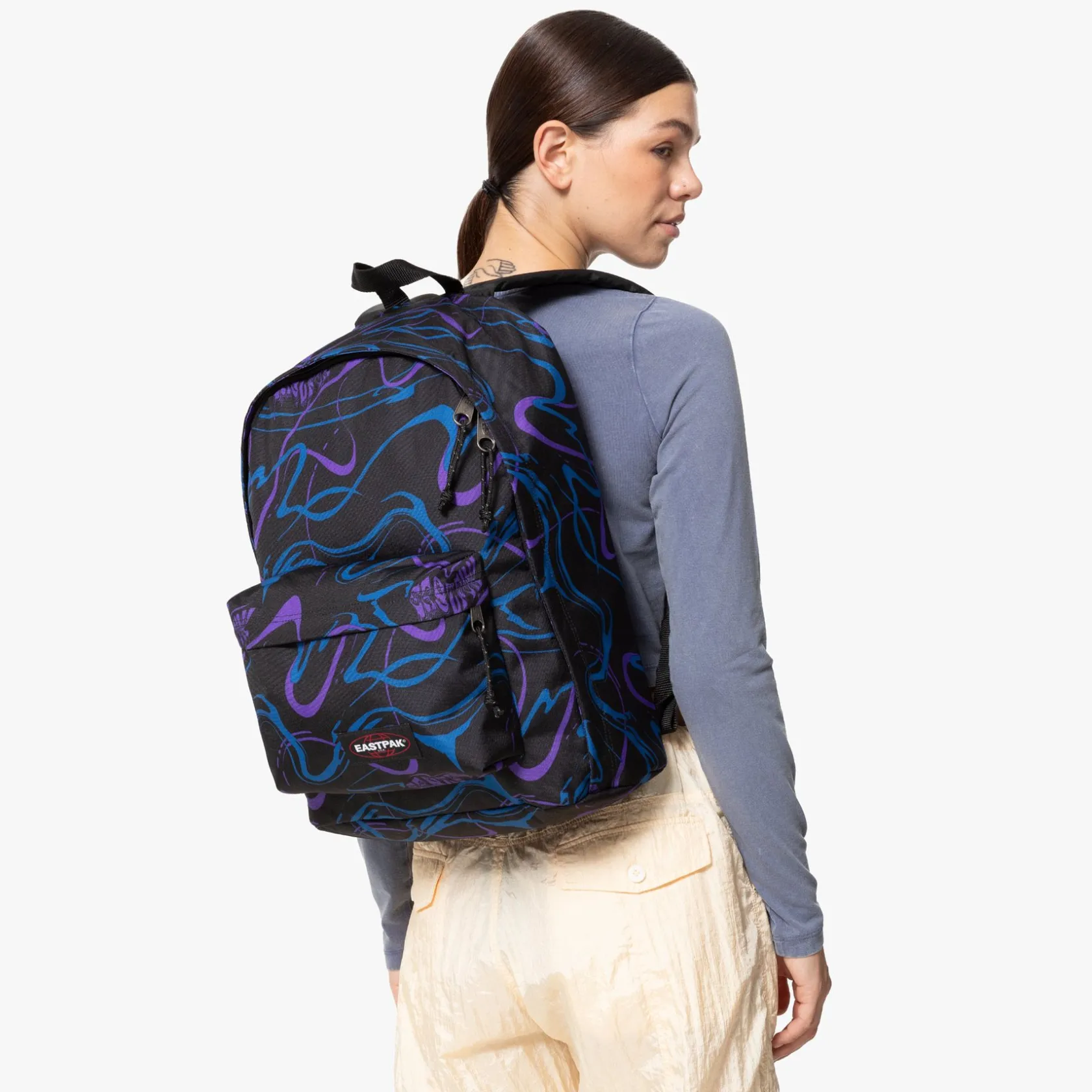 Eastpak Waterdichte Rugzakken | Laptop Rugzakken>OUT OF OFFICE TrashySkateBlack