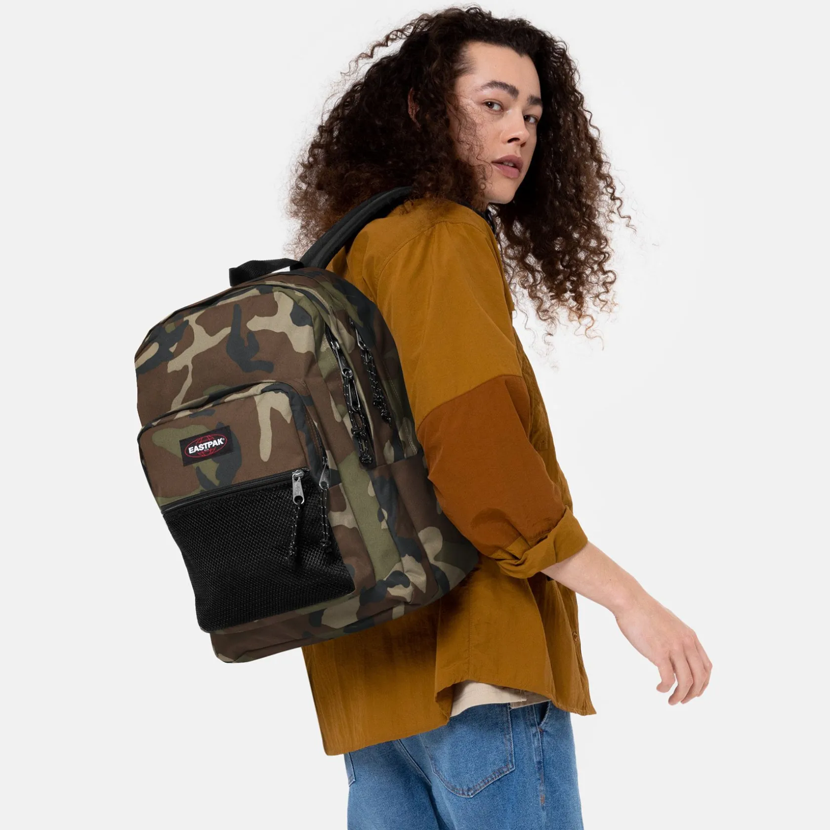 Eastpak Waterdichte Rugzakken | School Rugzakken>PINNACLE Camo