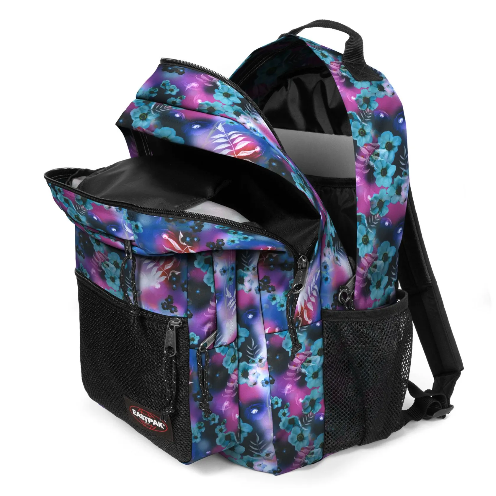 Eastpak Waterdichte Rugzakken | Bidonhouder>PINZIP DreamflowerDark