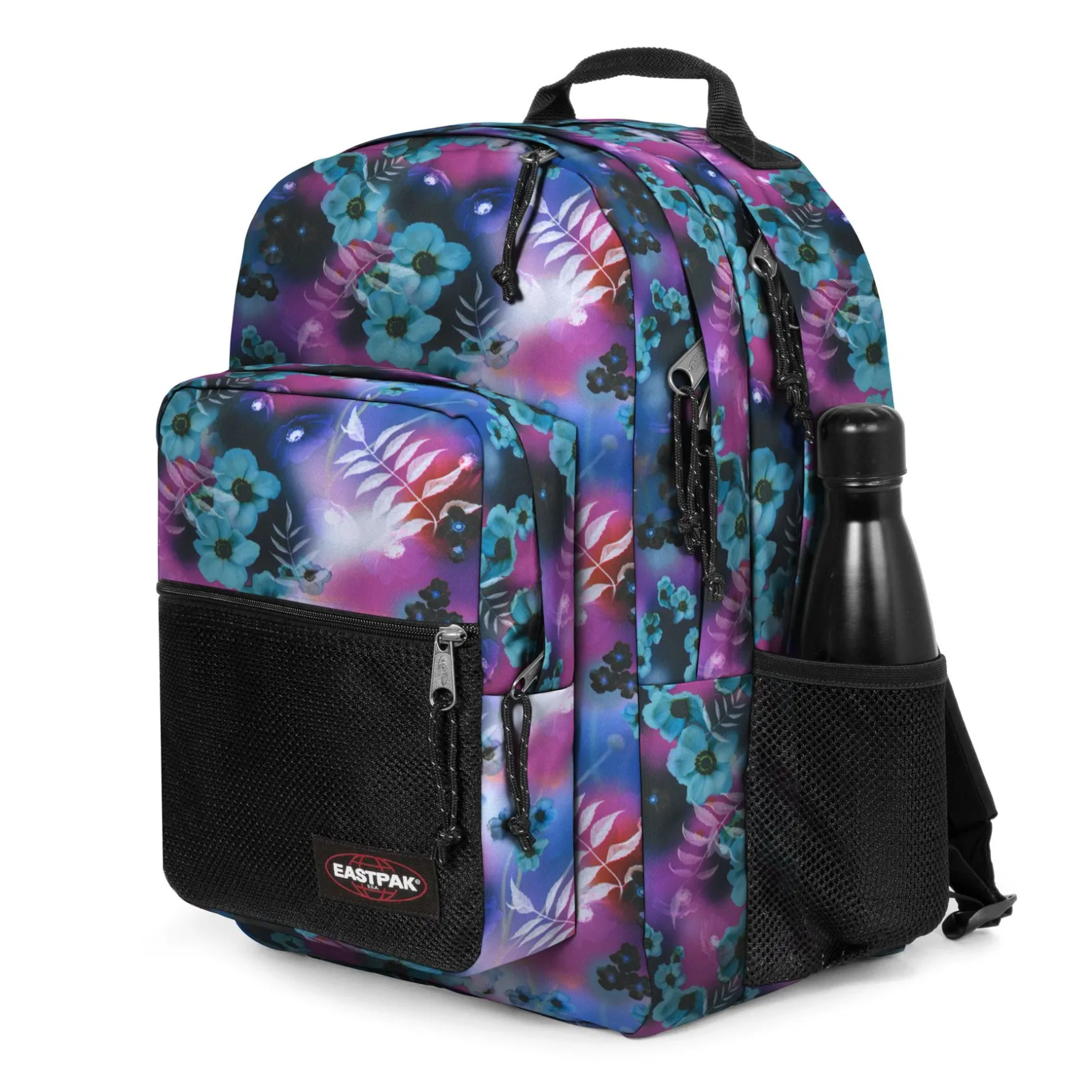 Eastpak Waterdichte Rugzakken | Bidonhouder>PINZIP DreamflowerDark