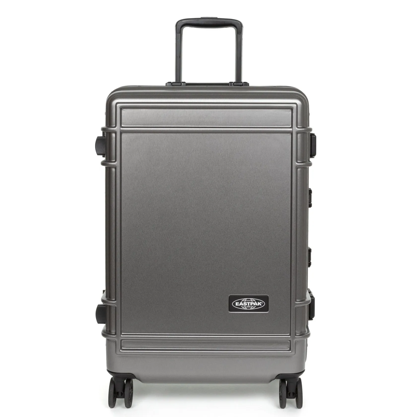 Eastpak 4 Wielen | Grote Koffers>RESIST'R CASE M BrushedMetal