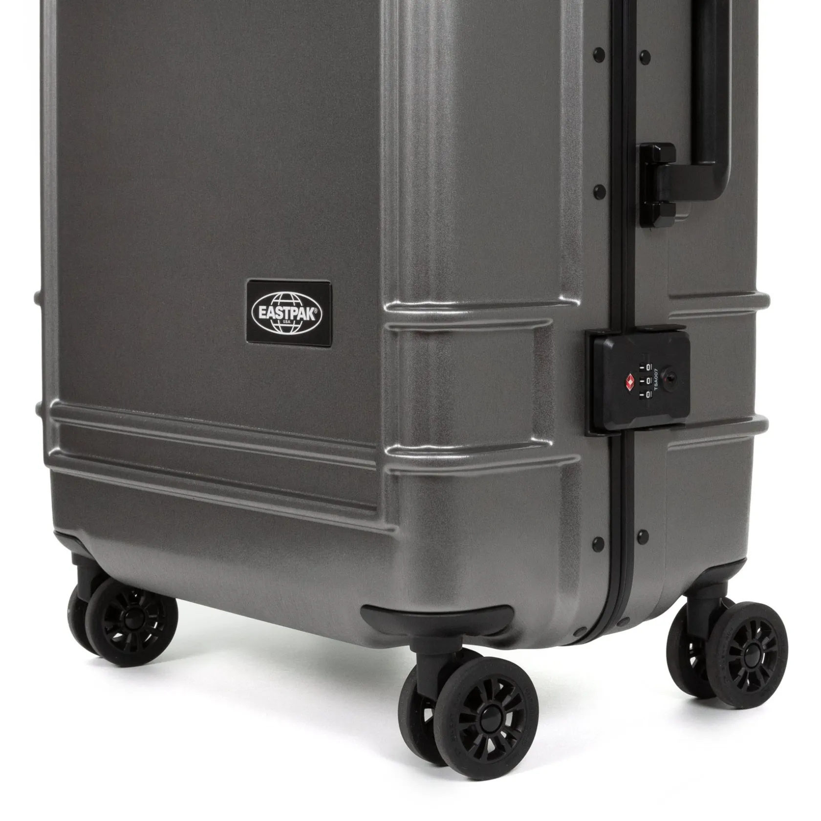 Eastpak 4 Wielen | Grote Koffers>RESIST'R CASE M BrushedMetal
