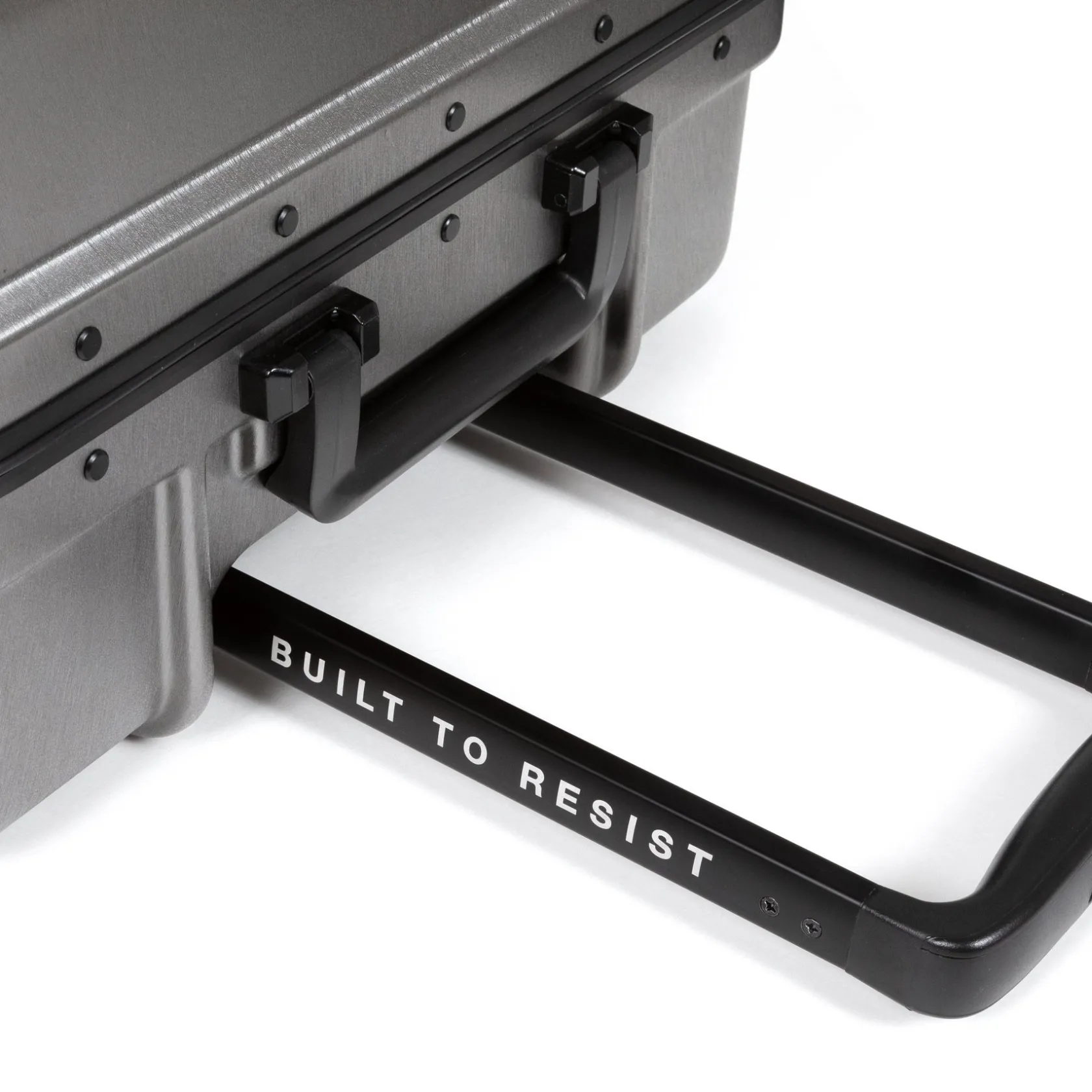 Eastpak 4 Wielen | Grote Koffers>RESIST'R CASE M BrushedMetal