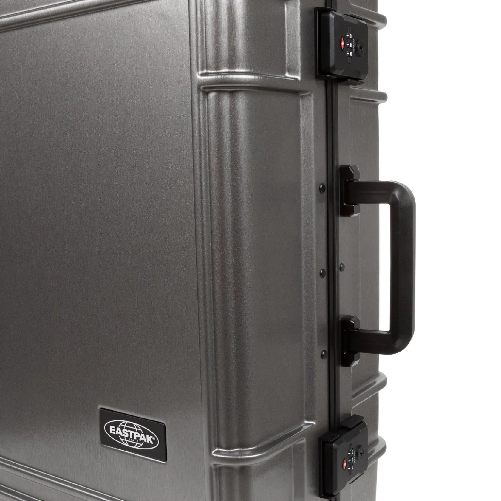 Eastpak 4 Wielen | Grote Koffers>RESIST'R CASE M BrushedMetal