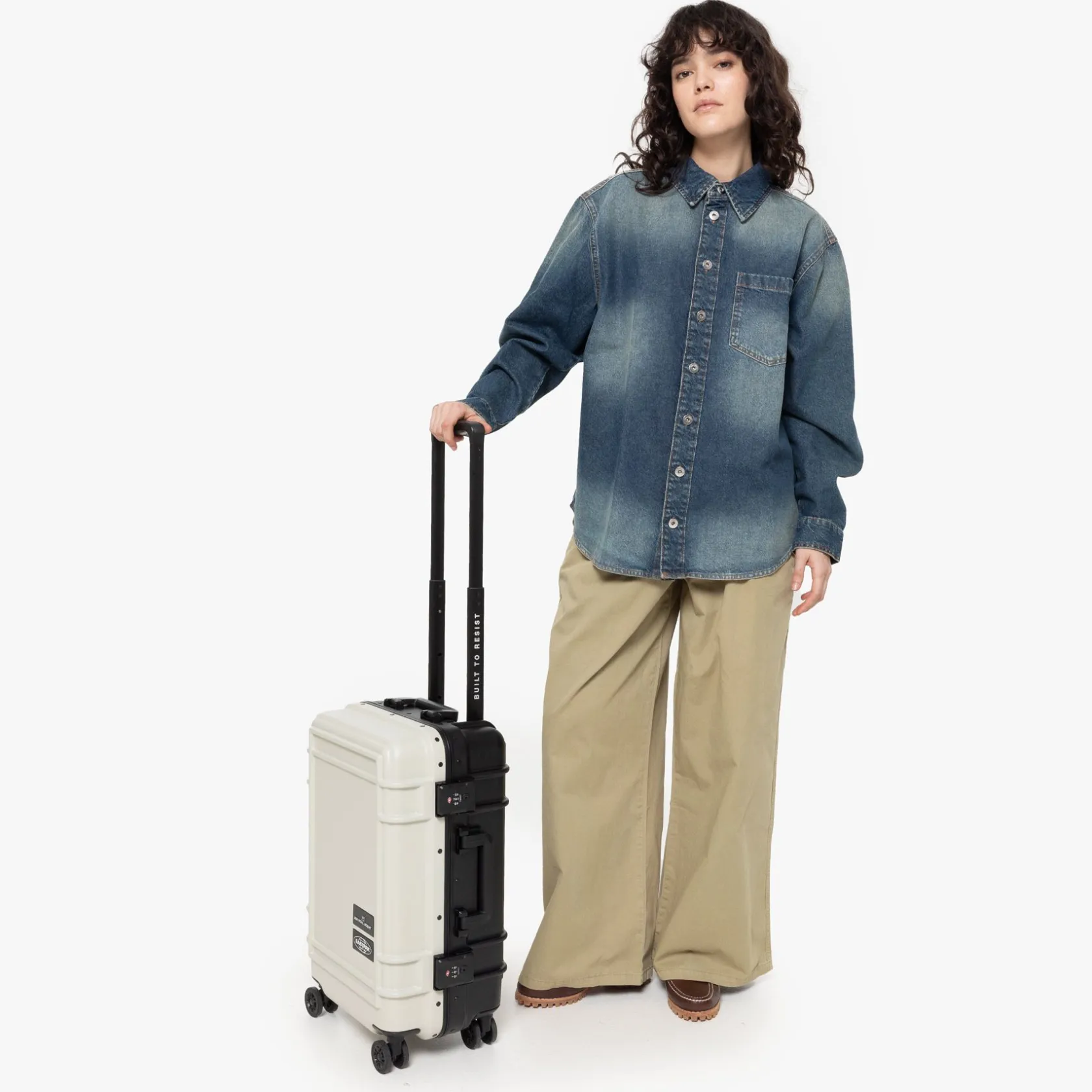 Eastpak 4 Wielen | Handbagage>RESIST'R CASE S BasquiatPegasus