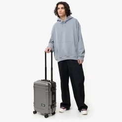 Eastpak 4 Wielen | Handbagage>RESIST'R CASE S BrushedMetal