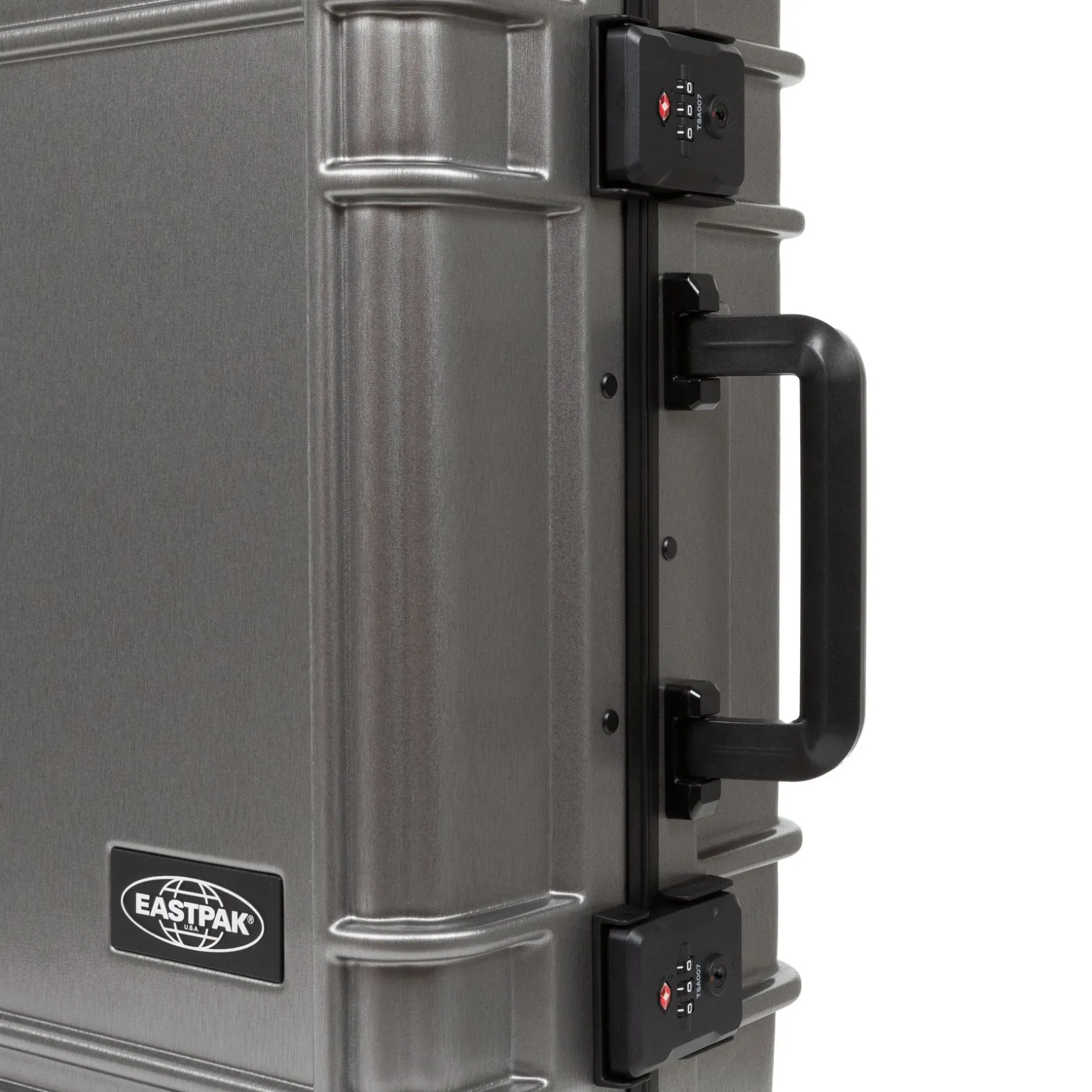 Eastpak 4 Wielen | Handbagage>RESIST'R CASE S BrushedMetal