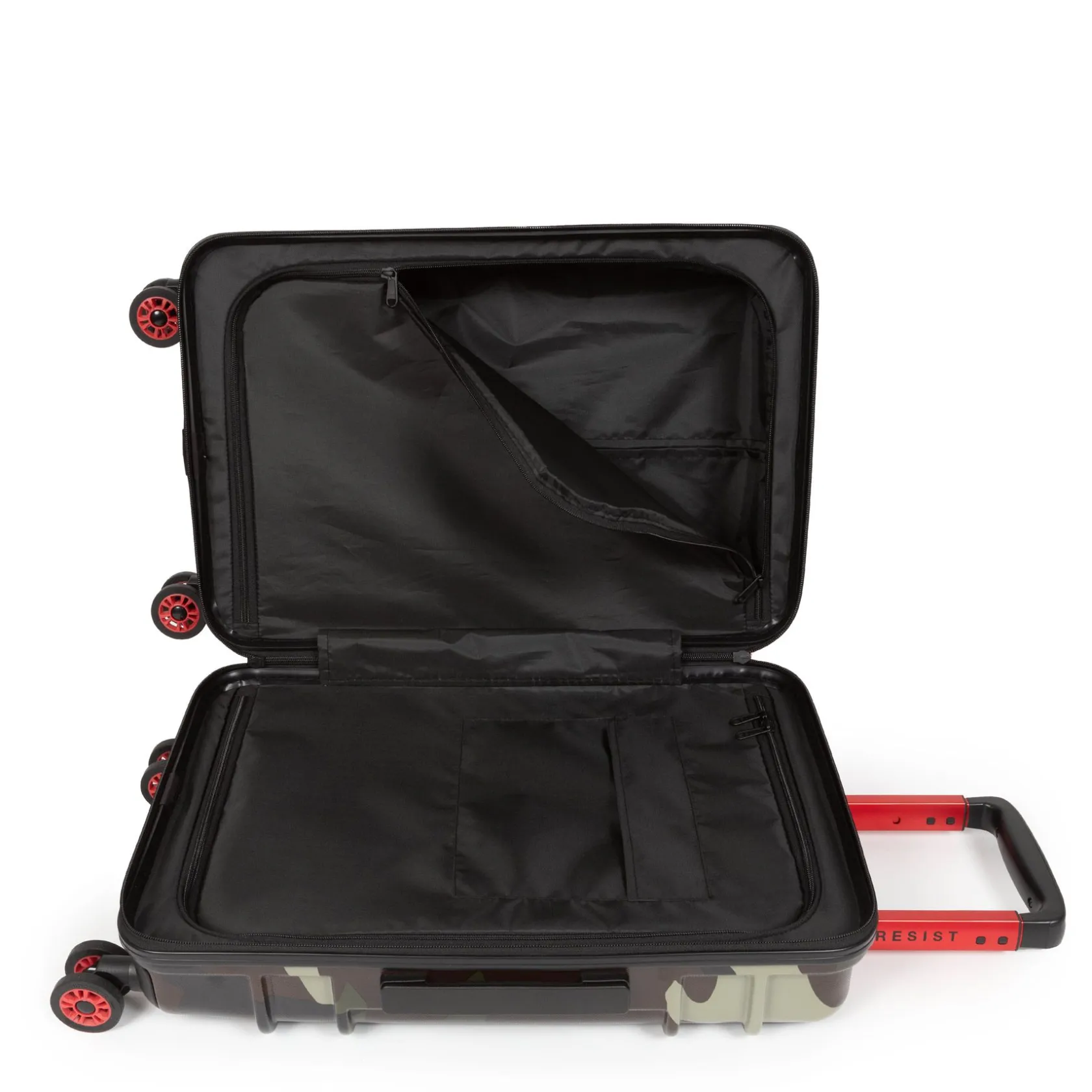 Eastpak Grote Koffers | Harde Reiskoffers>RESIST'R ZIP CABIN Camo