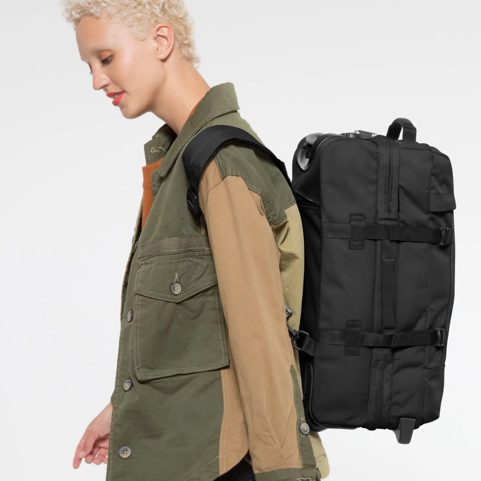 Eastpak 2 Wielen | Handbagage>STRAPVERZ S Black