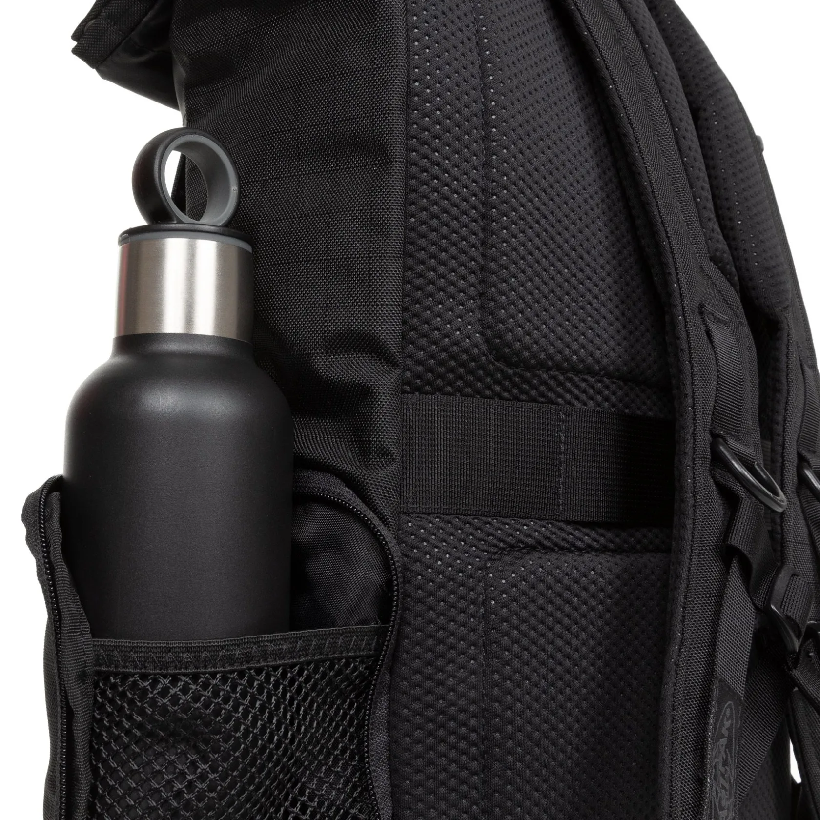 Eastpak Rolltop Rugzakken>TECUM ROLL CNNCTRipBlack