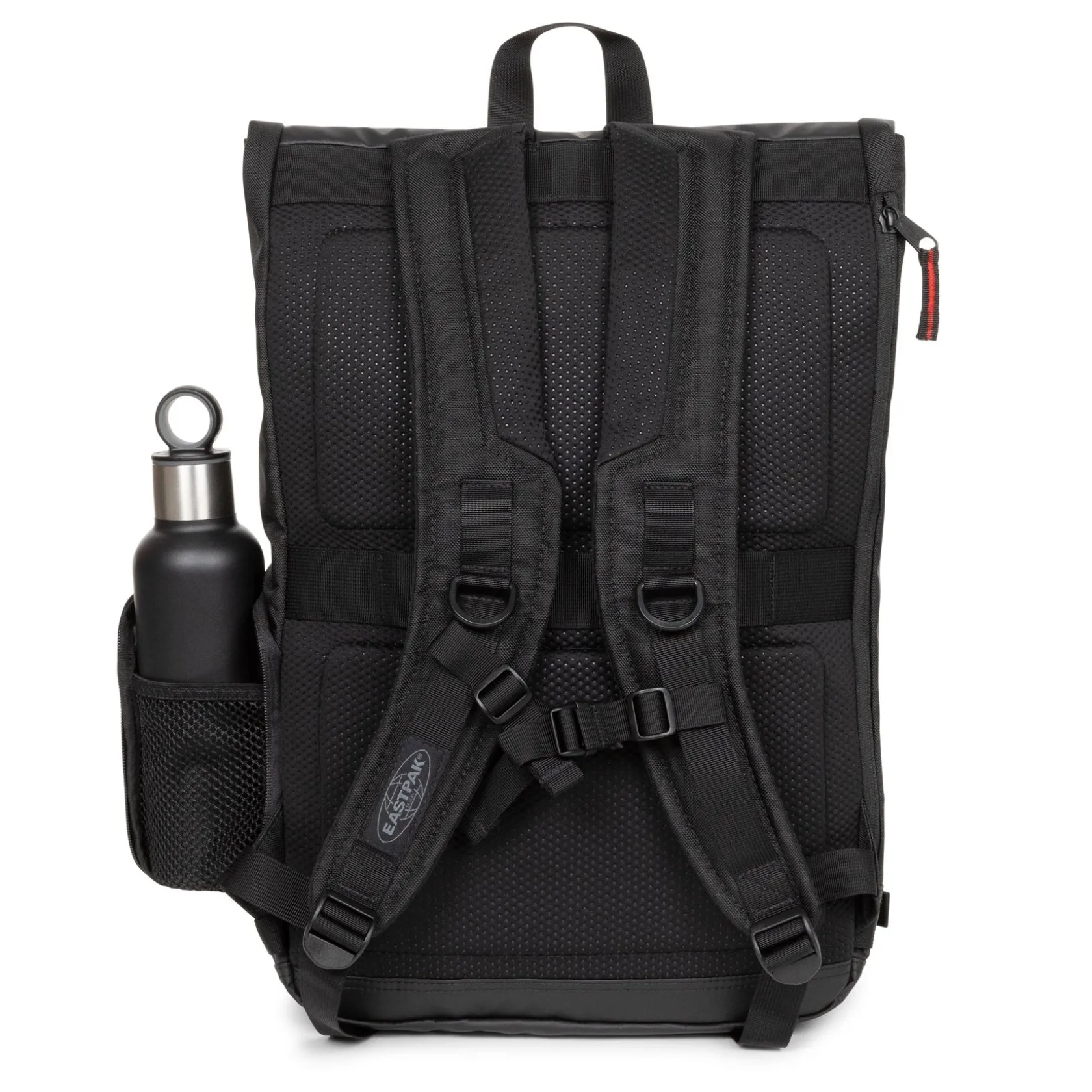 Eastpak Rolltop Rugzakken>TECUM ROLL CNNCTRipBlack