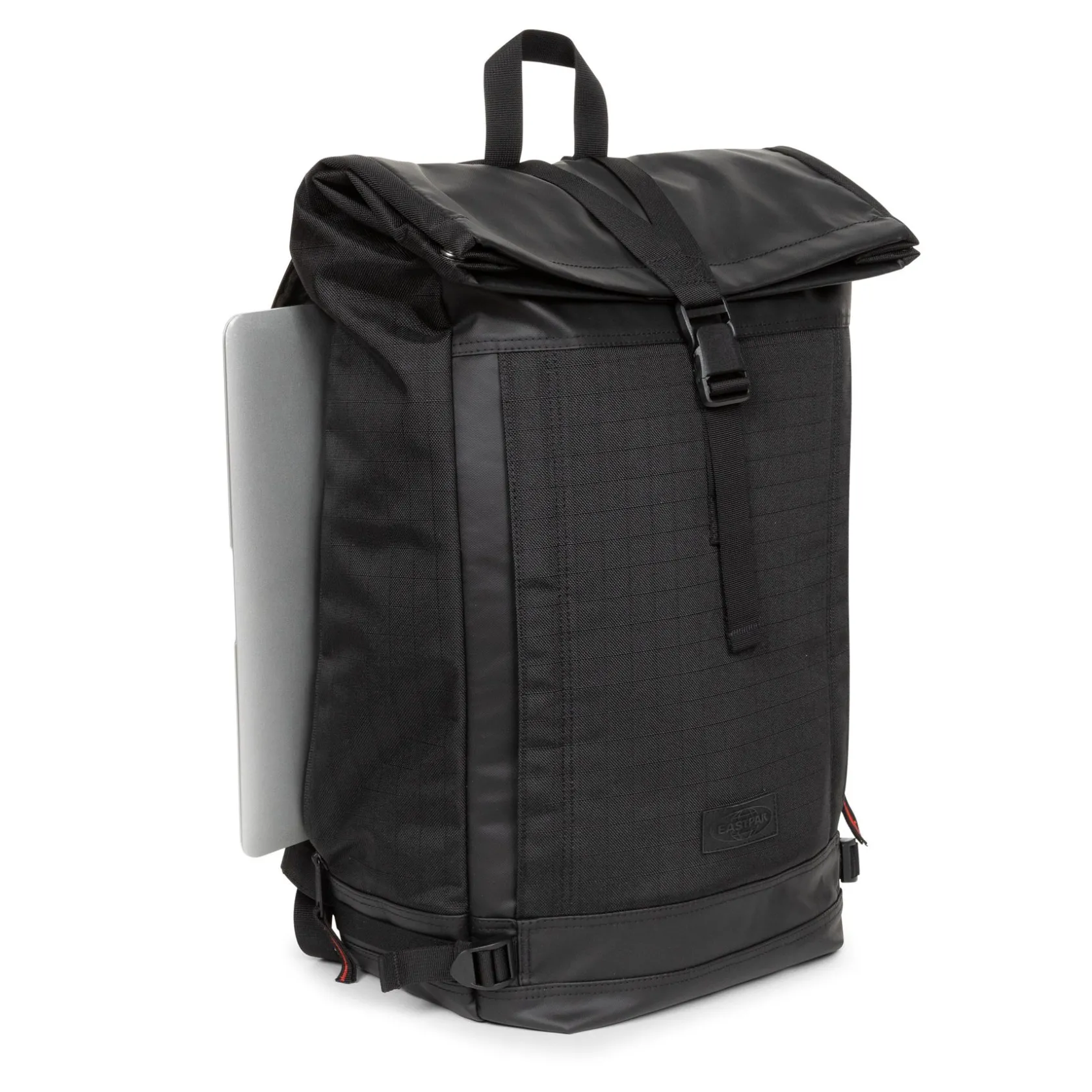 Eastpak Rolltop Rugzakken>TECUM ROLL CNNCTRipBlack