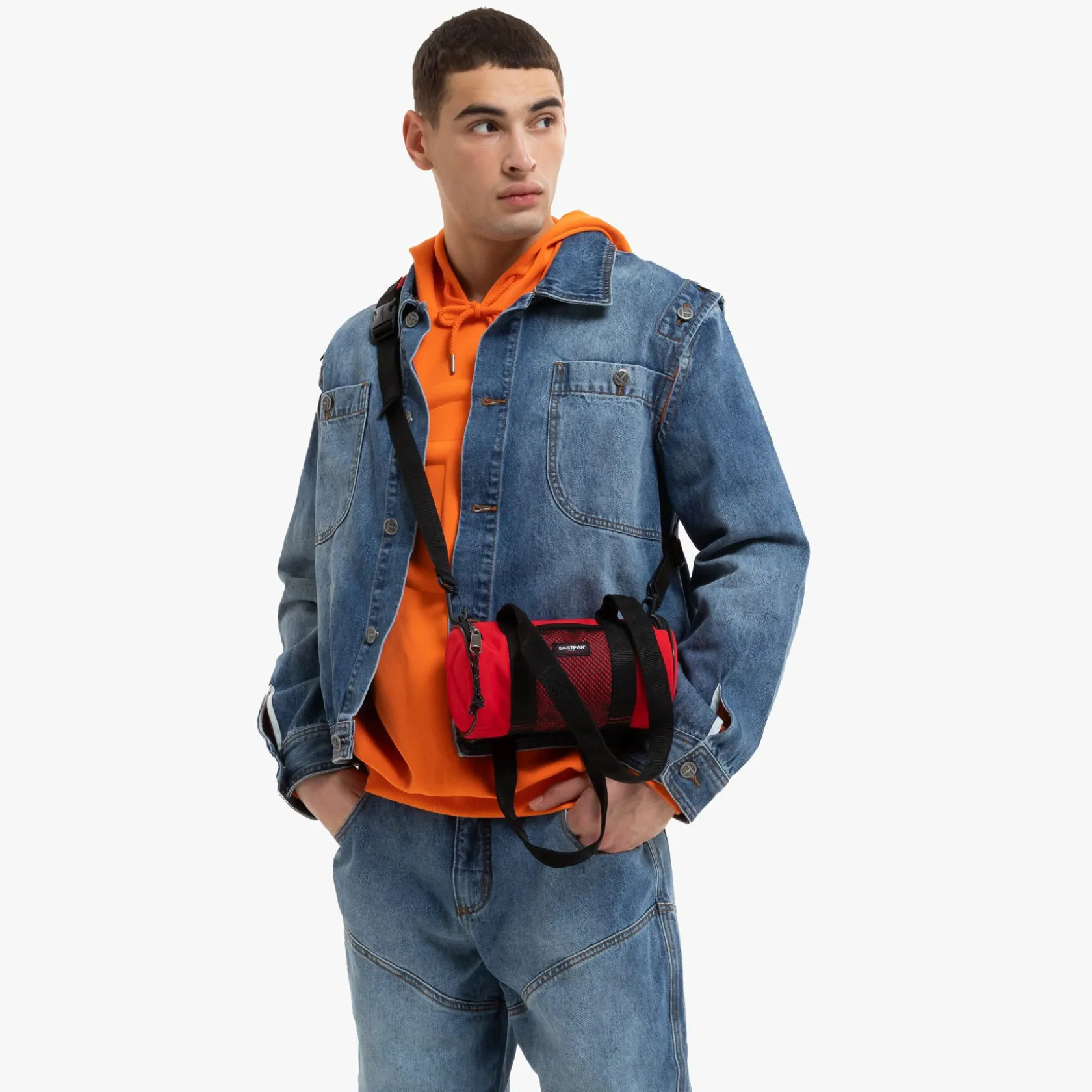 Eastpak Duffel- & Weekendtassen>TELFAR DUFFLE S TELFARRED