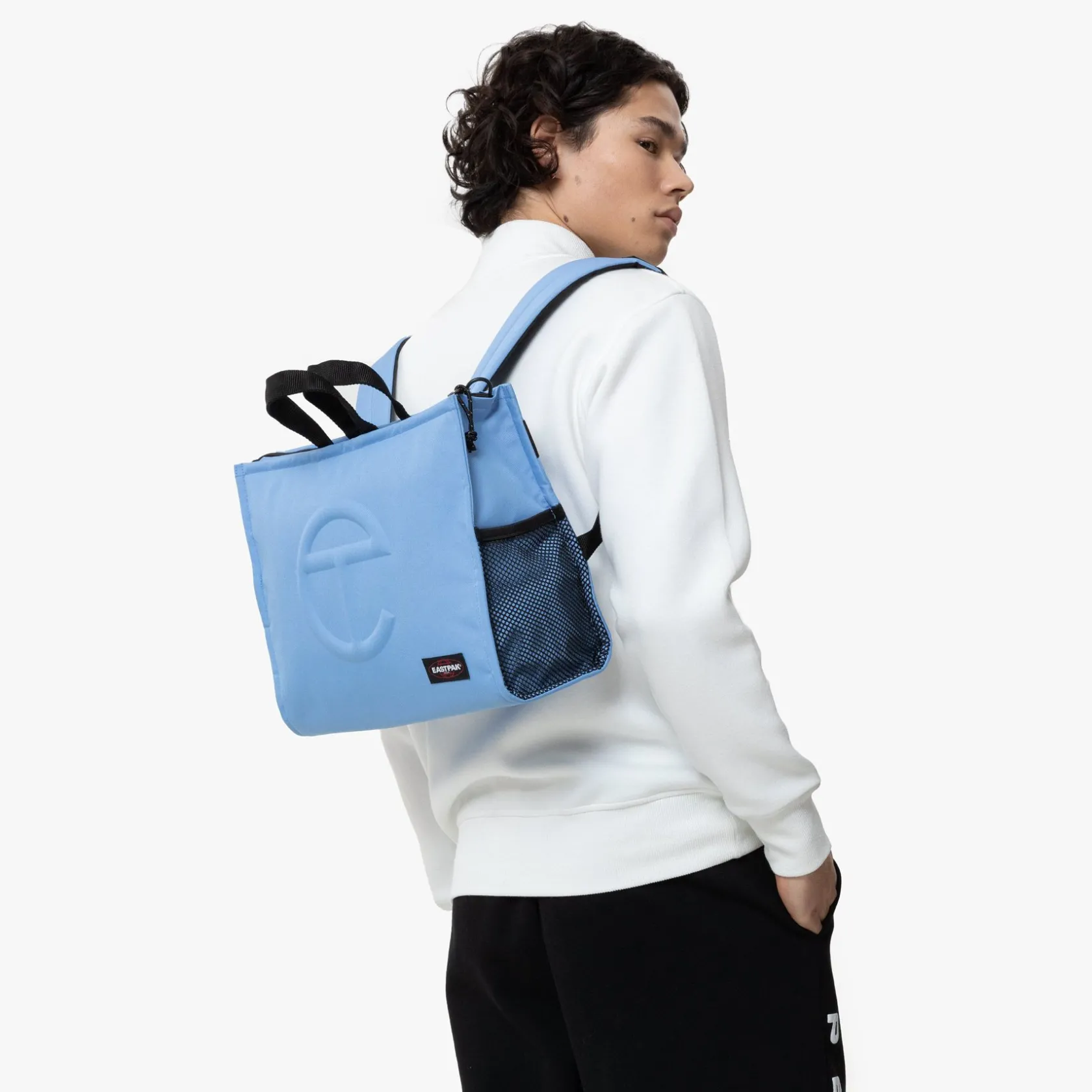 Eastpak Zakelijke Schoudertassen | Shopper Tassen>TELFAR SHOPPER M TelfarCerulean