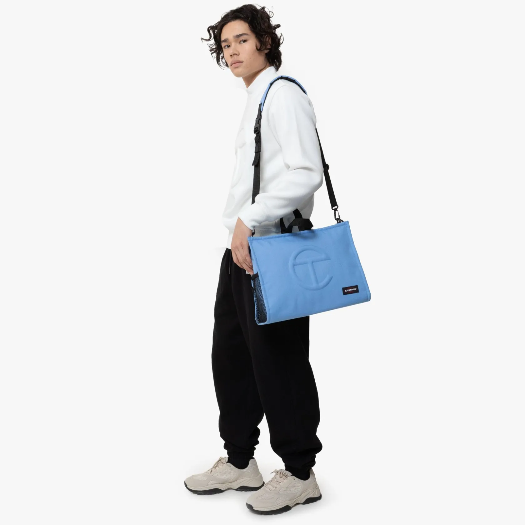 Eastpak Zakelijke Schoudertassen | Shopper Tassen>TELFAR SHOPPER M TelfarCerulean