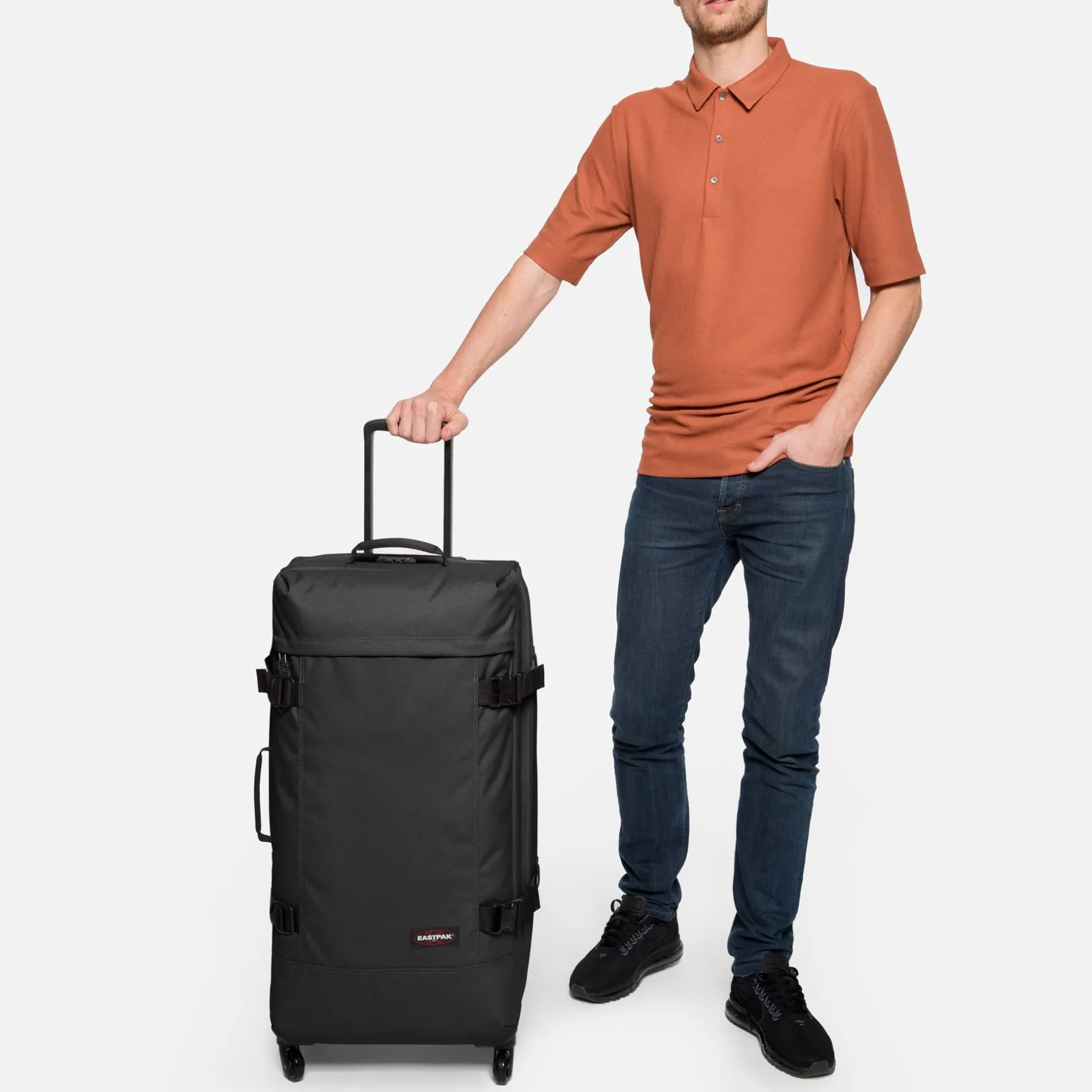 Eastpak 4 Wielen | Grote Koffers>TRANS4 M Black