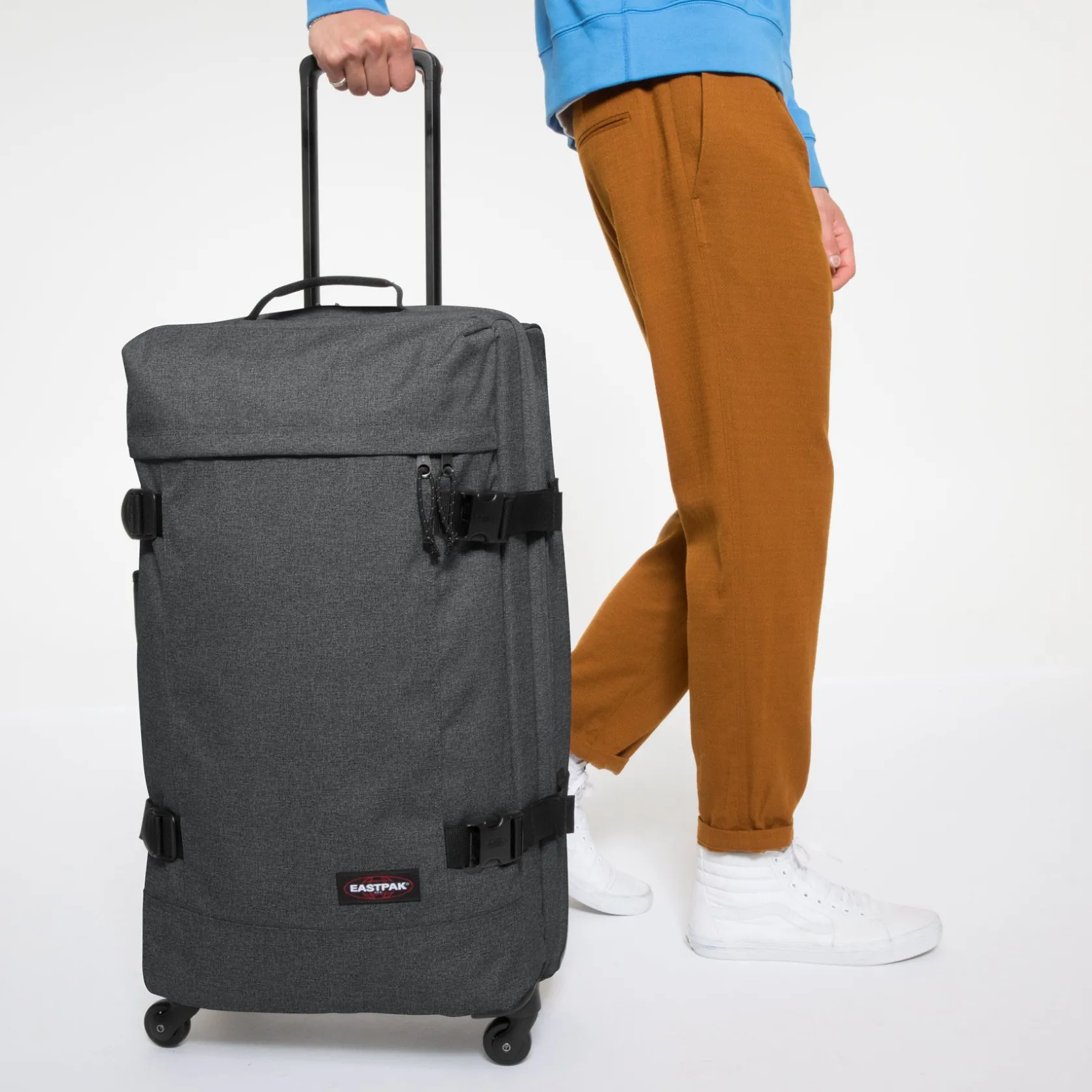 Eastpak 4 Wielen | Grote Koffers>TRANS4 M BlackDenim