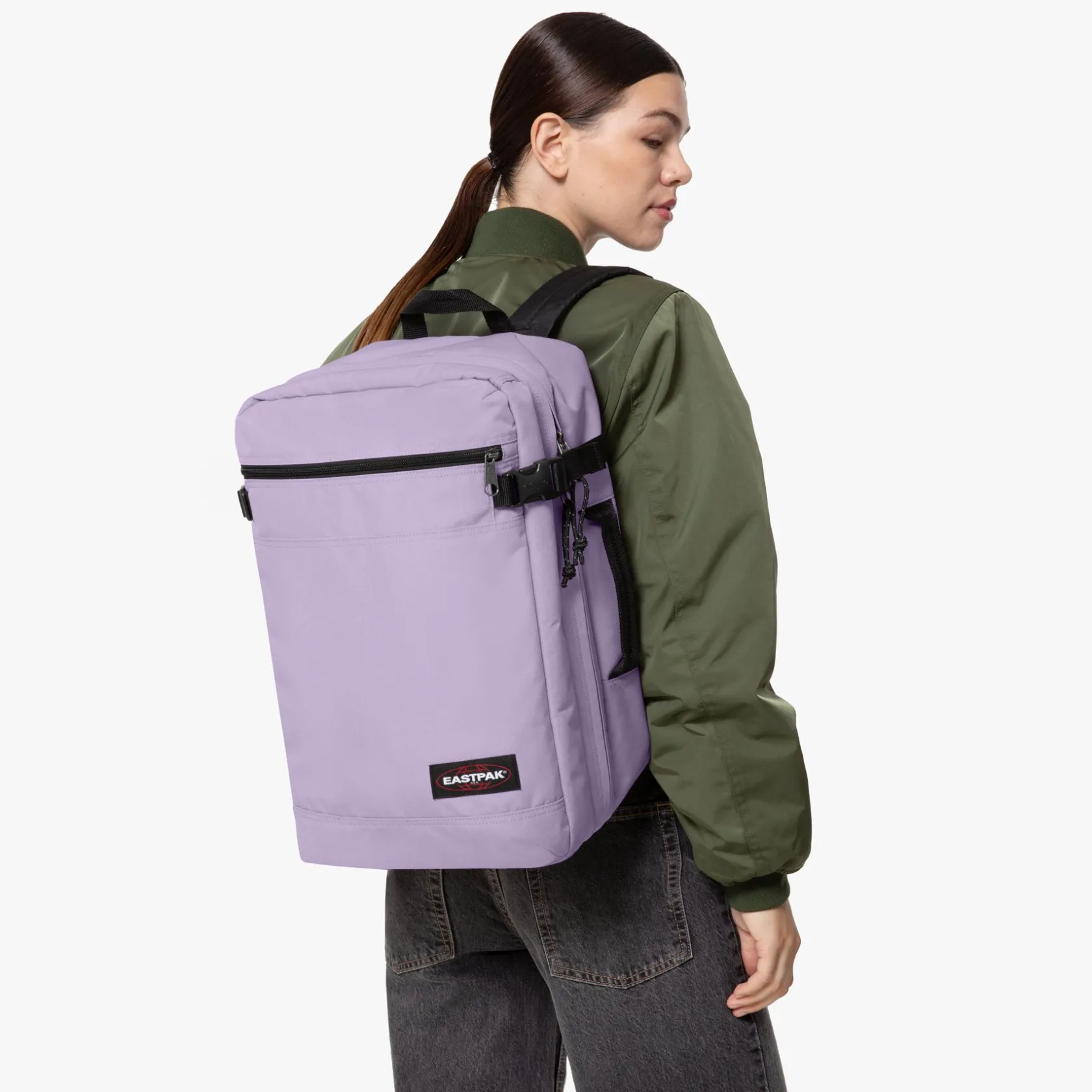 Eastpak Handbagage | Zachte Reiskoffers>TRANSIT'R PACK OrchidLilac