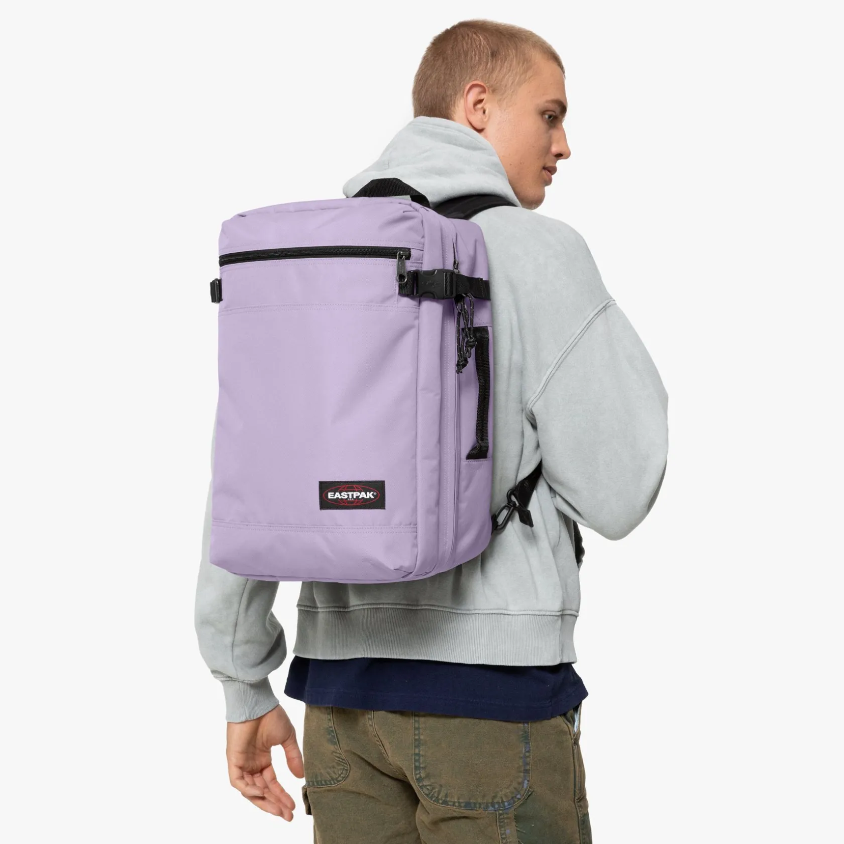 Eastpak Handbagage | Zachte Reiskoffers>TRANSIT'R PACK OrchidLilac