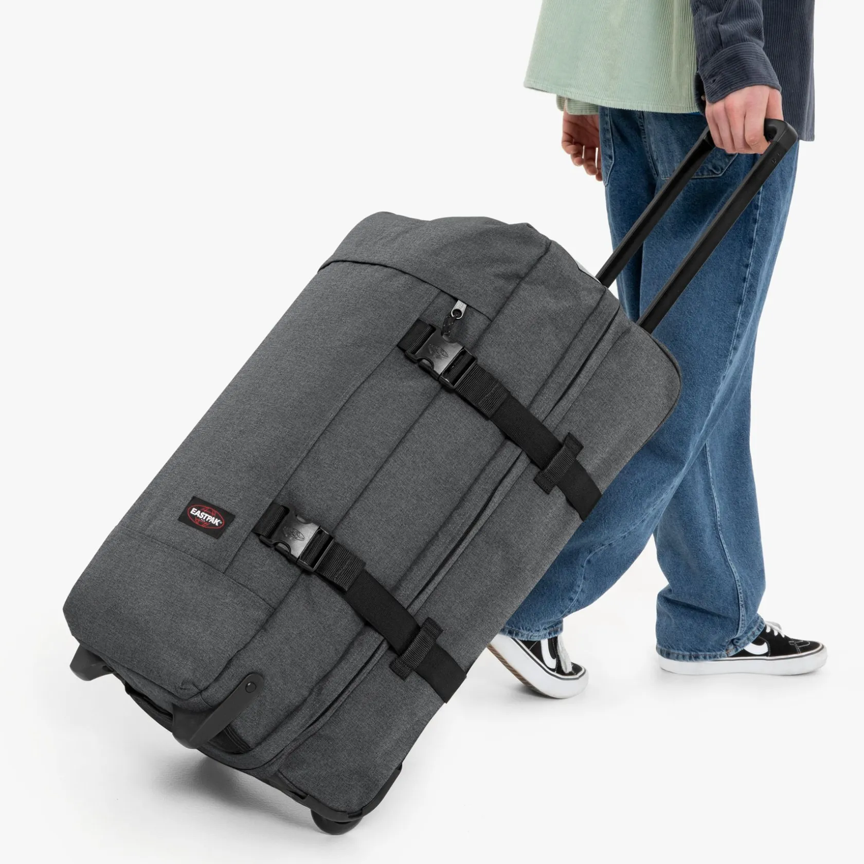 Eastpak 2 Wielen | Grote Koffers>TRANVERZ M BlackDenim