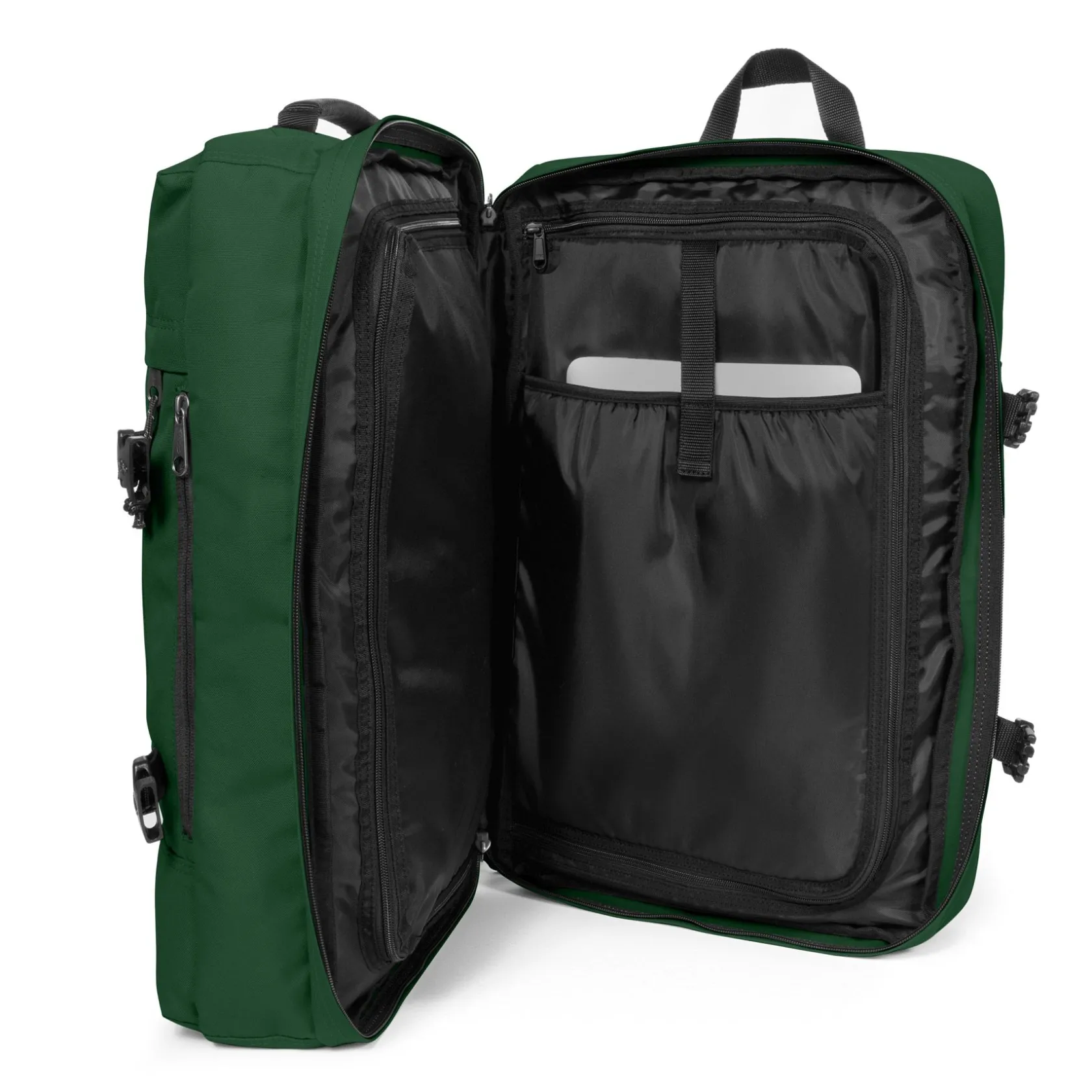 Eastpak Handbagage | Zachte Reiskoffers>TRAVELPACK BristleGreen