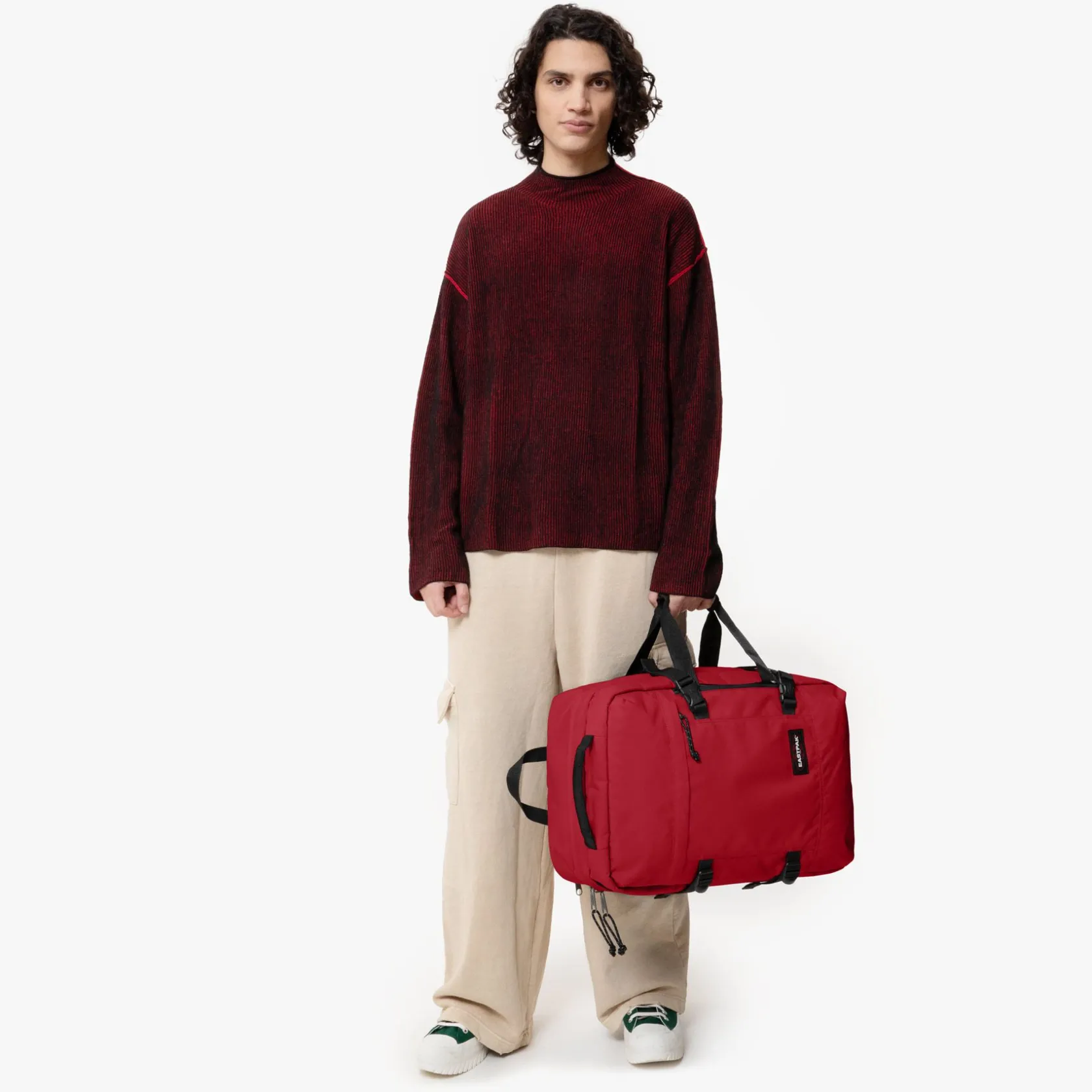 Eastpak Handbagage | Zachte Reiskoffers>TRAVELPACK ScarletRed