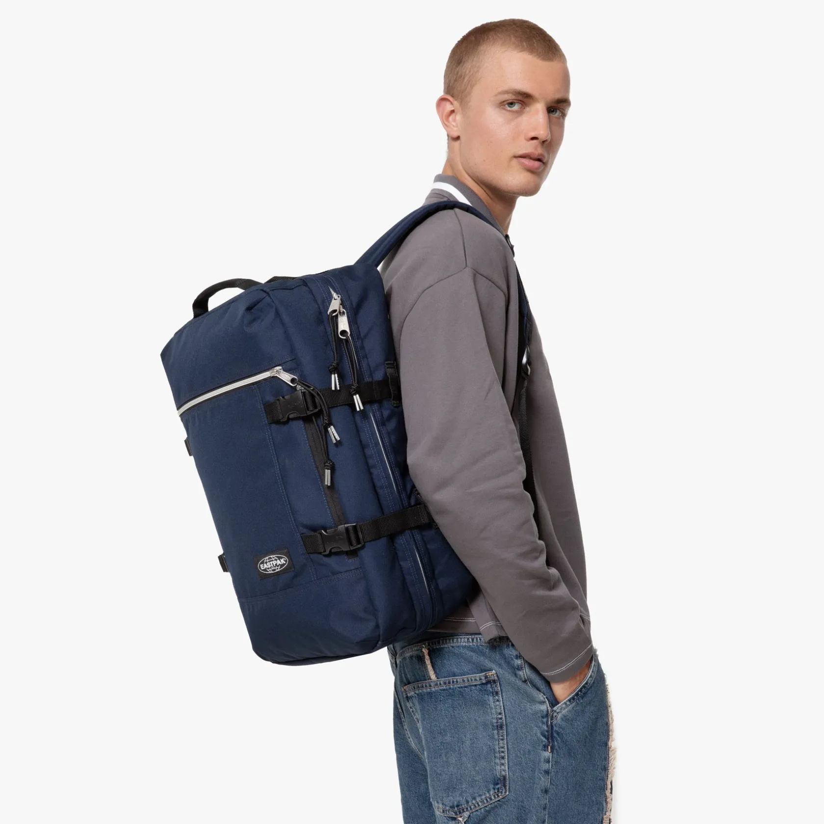 Eastpak Bagage | Outdoor Rugzakken>TRAVELPACK KontrastSilver