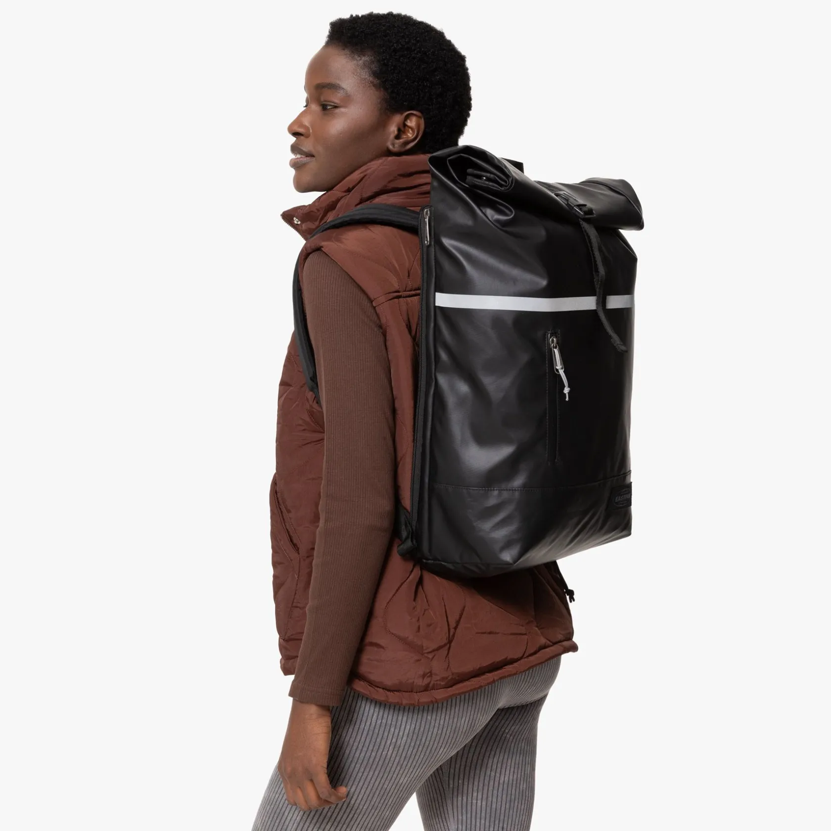 Eastpak Waterdichte Rugzakken | Rolltop Rugzakken>UP ROLL BIKE TarpBlack